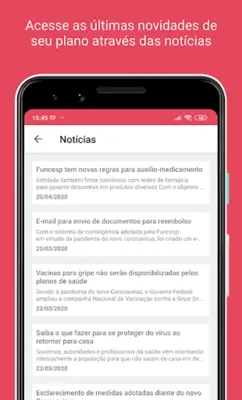 Vivest Saúde android App screenshot 1